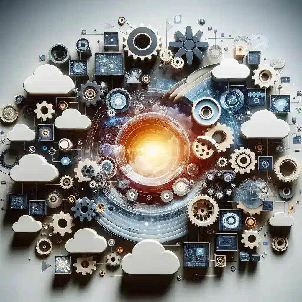 "Infografía sobre soluciones de gestión de configuración declarativa en 2024, destacando herramientas y técnicas clave para optimizar procesos y mejorar la eficiencia en entornos de desarrollo de software."